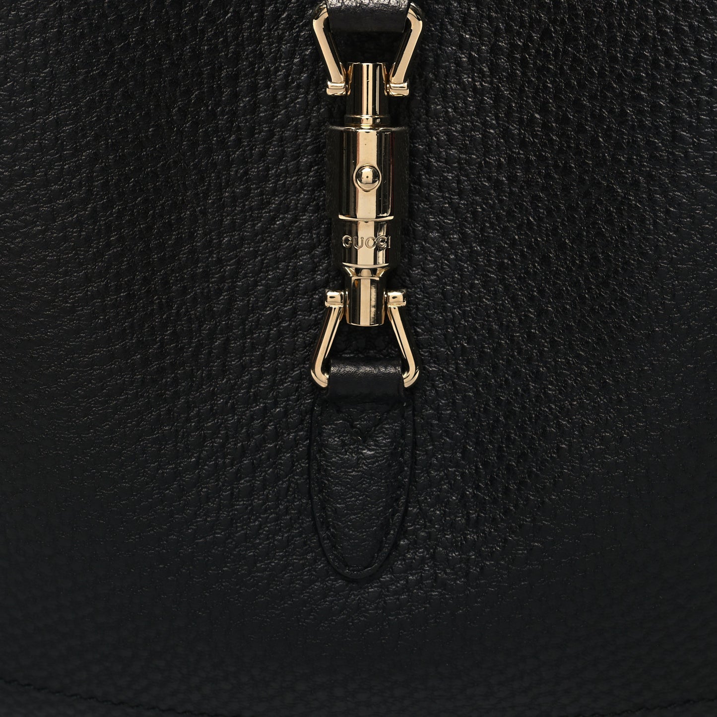 Calfskin Small Jackie O Hobo Black