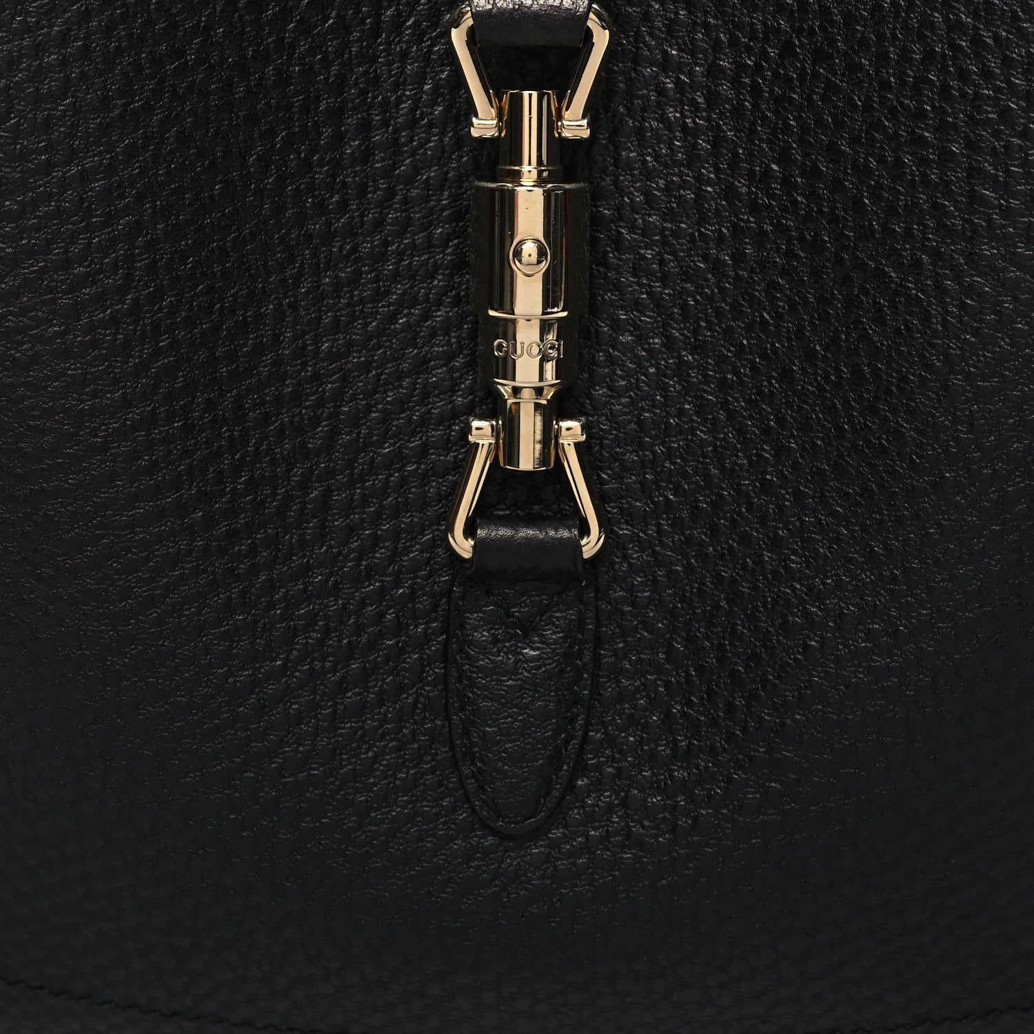 Gucci Calfskin Small Jackie O Hobo Black 8 of 10