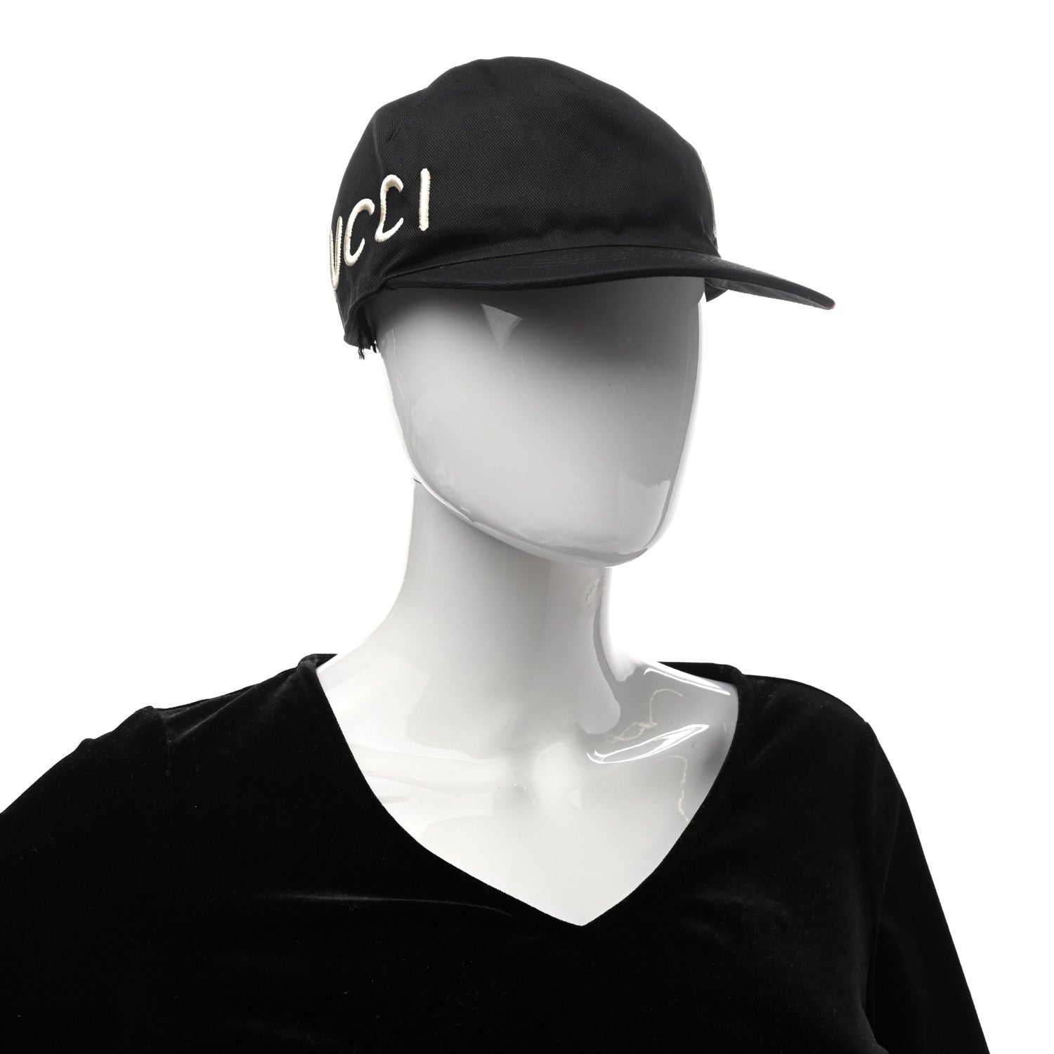 Gucci Cotton Loved Gucci Baseball Hat L Black 2 of 9