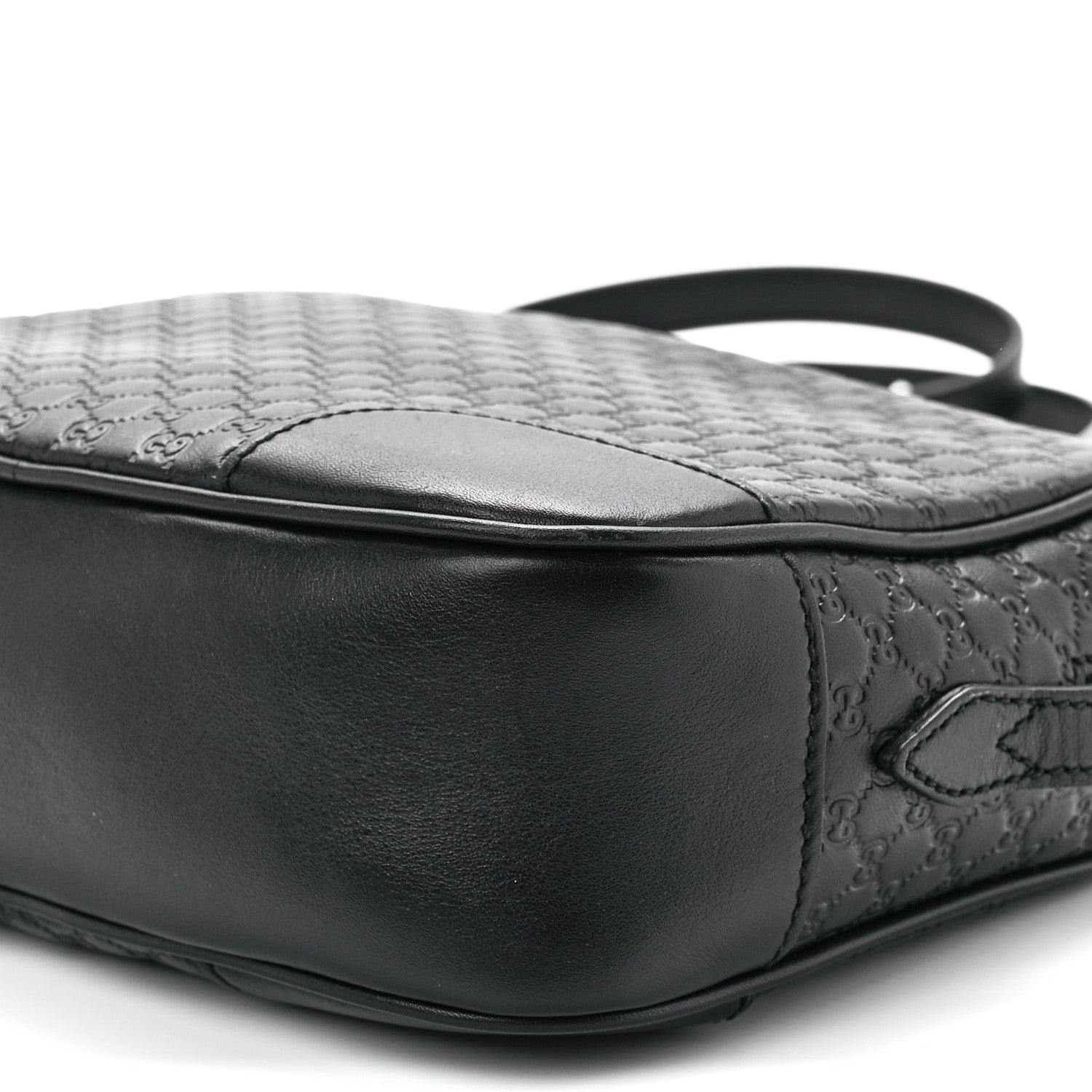 Gucci Microguccissima Mini Bree Messenger Bag Black 12 of 12