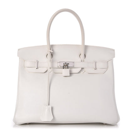 Hermes Swift Birkin 30 White 1 of 14