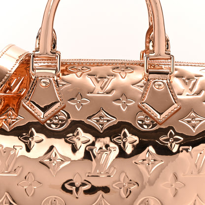 Louis Vuitton Monogram Miroir Speedy Bandouliere 25 Copper 7 of 9
