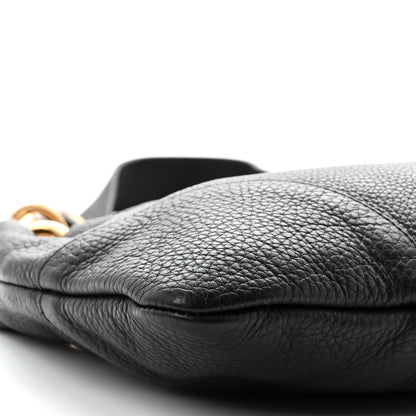 Prada Vitello Daino Small Chain Shoulder Bag Black 8 of 10