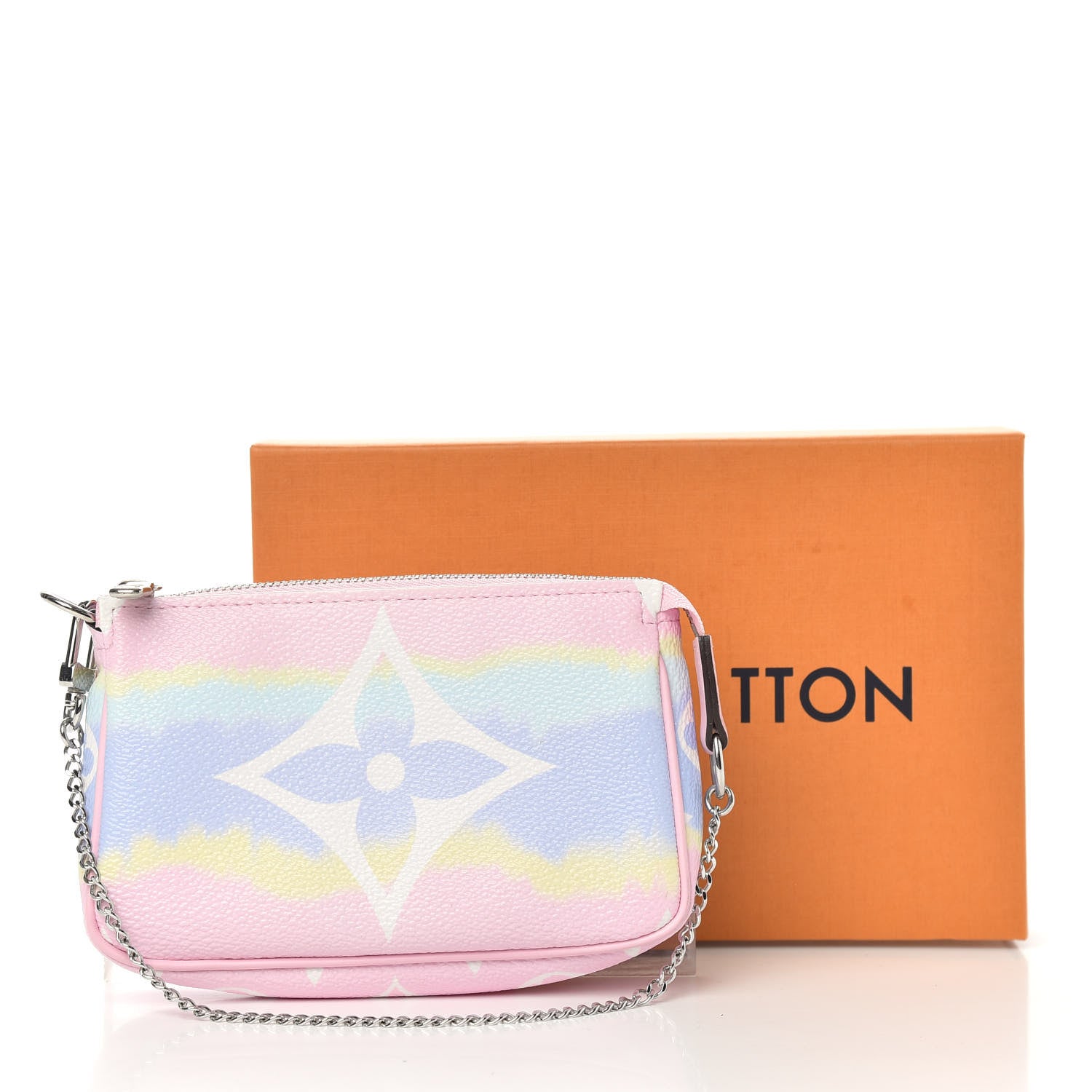 Louis Vuitton Monogram Escale Mini Pochette Accessories Pastel 7 of 7