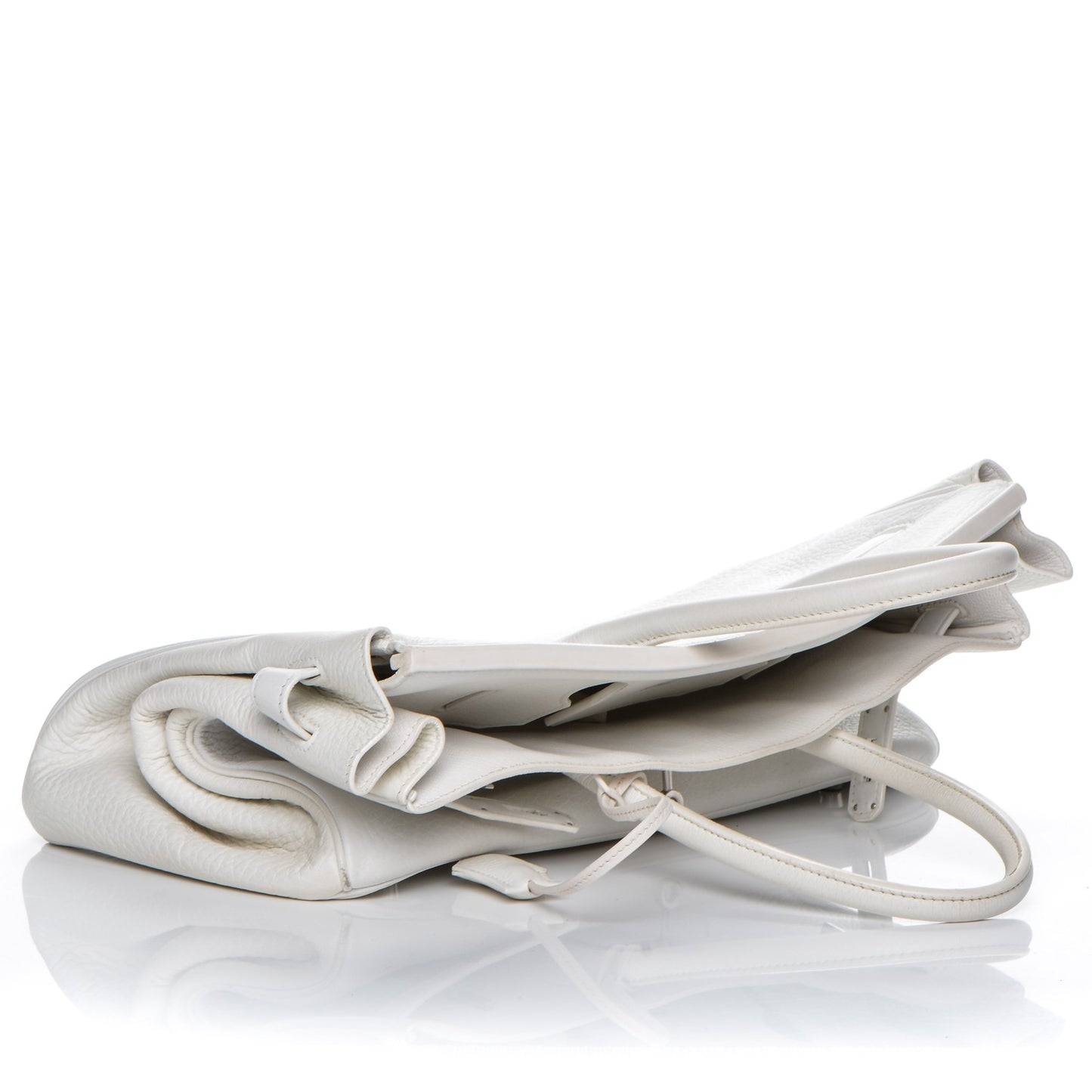 Taurillon Clemence Birkin 35 White