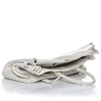Hermes Taurillon Clemence Birkin 35 White 7 of 19