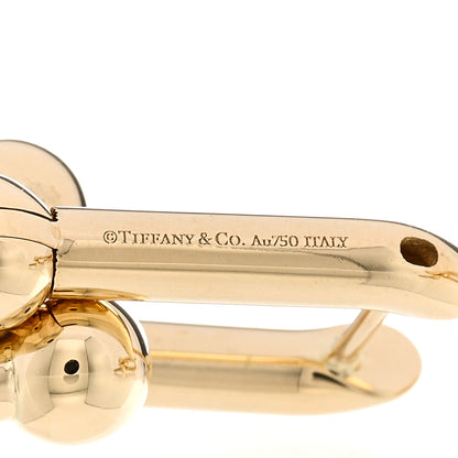 Tiffany 18K Yellow Gold Large HardWear Link Earrings 4 of 4