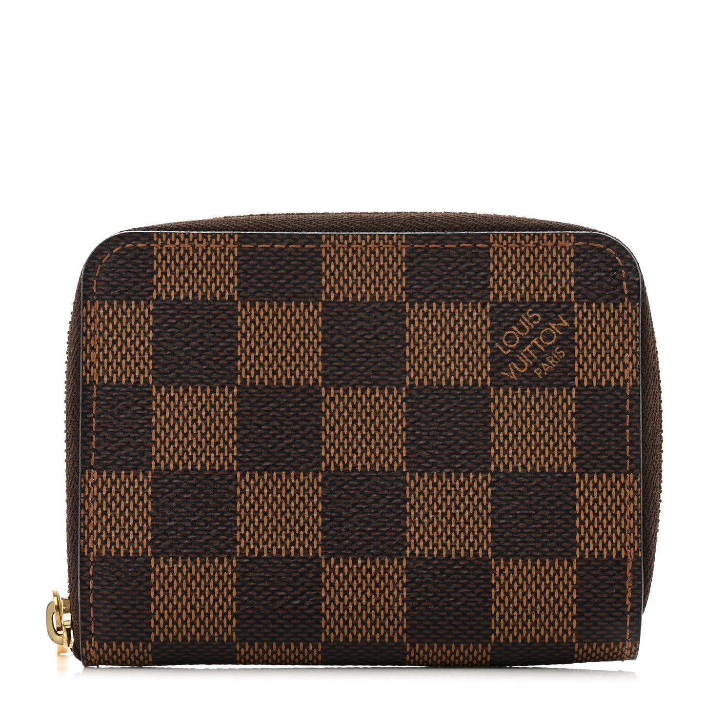 Damier Ebene Zippy Coin Purse