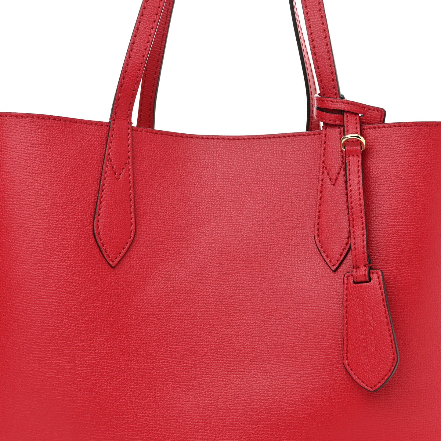 Haymarket Check Medium Reversible Tote Red