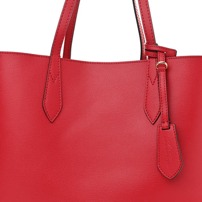 Burberry Haymarket Check Medium Reversible Tote Red 10 of 19