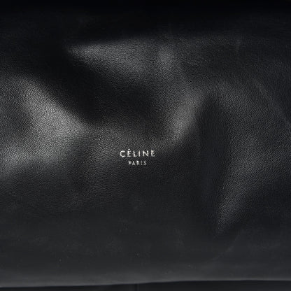 Celine Smooth Lambskin Medium Pillow Flap Black 6 of 7