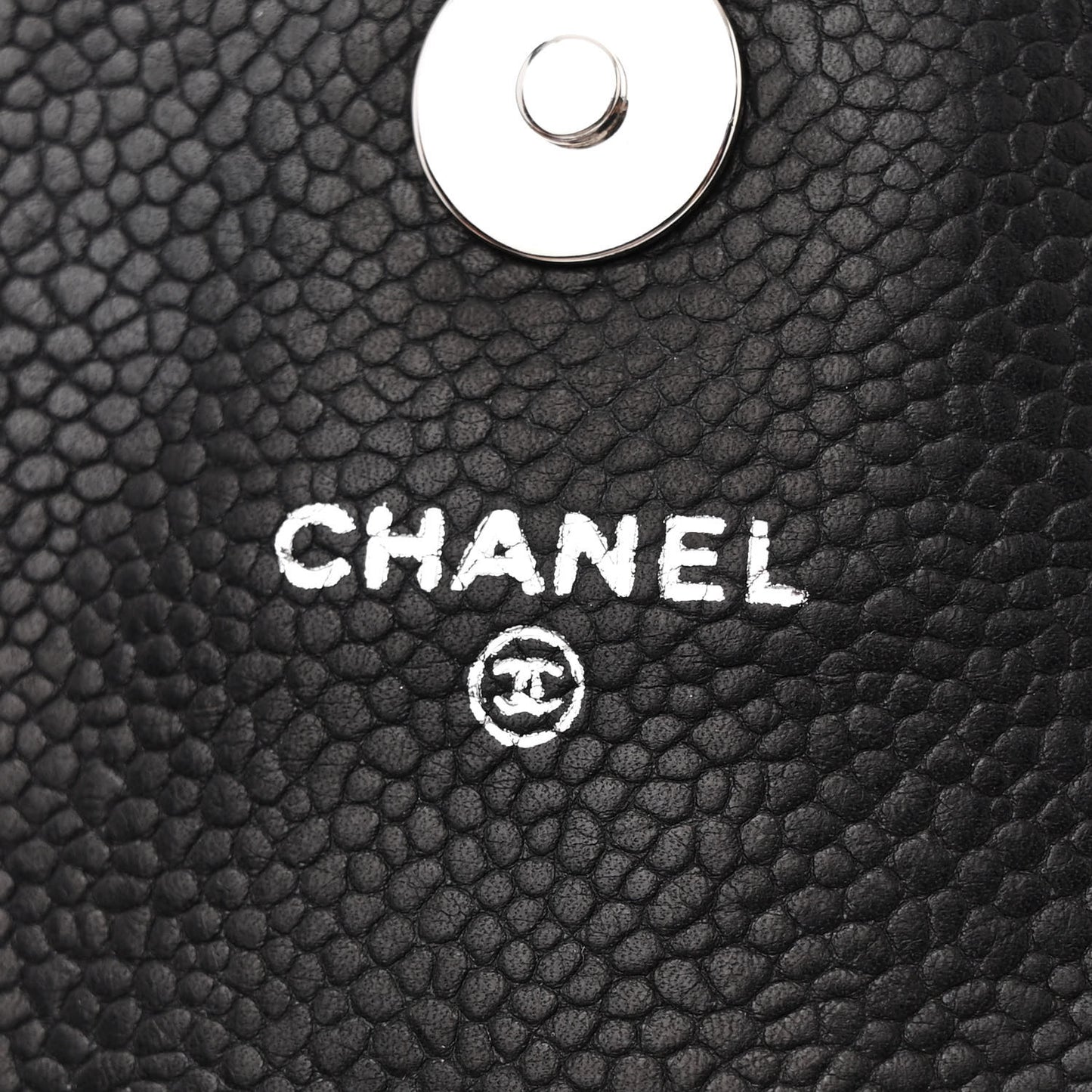 Caviar Half Moon Wallet On Chain WOC Black