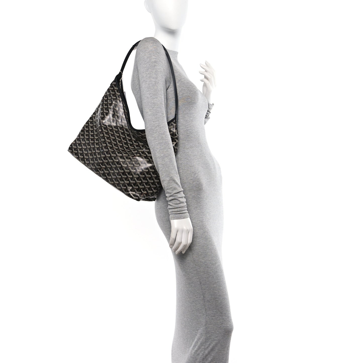 Goyardine Boheme Hobo Black