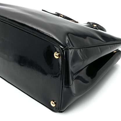 Prada Spazzolato Large Galleria Double Zip Tote Black 12 of 12