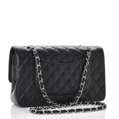 Chanel Caviar Quilted Medium Double Flap Black 4 of 8