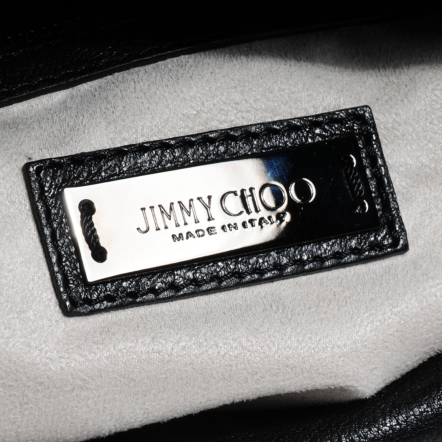 Jimmy Choo Leather Studded Blare Tote Black 6 of 6