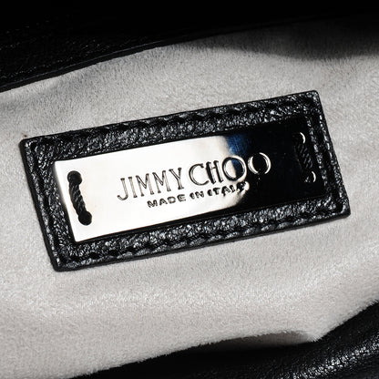 Jimmy Choo Leather Studded Blare Tote Black 6 of 6
