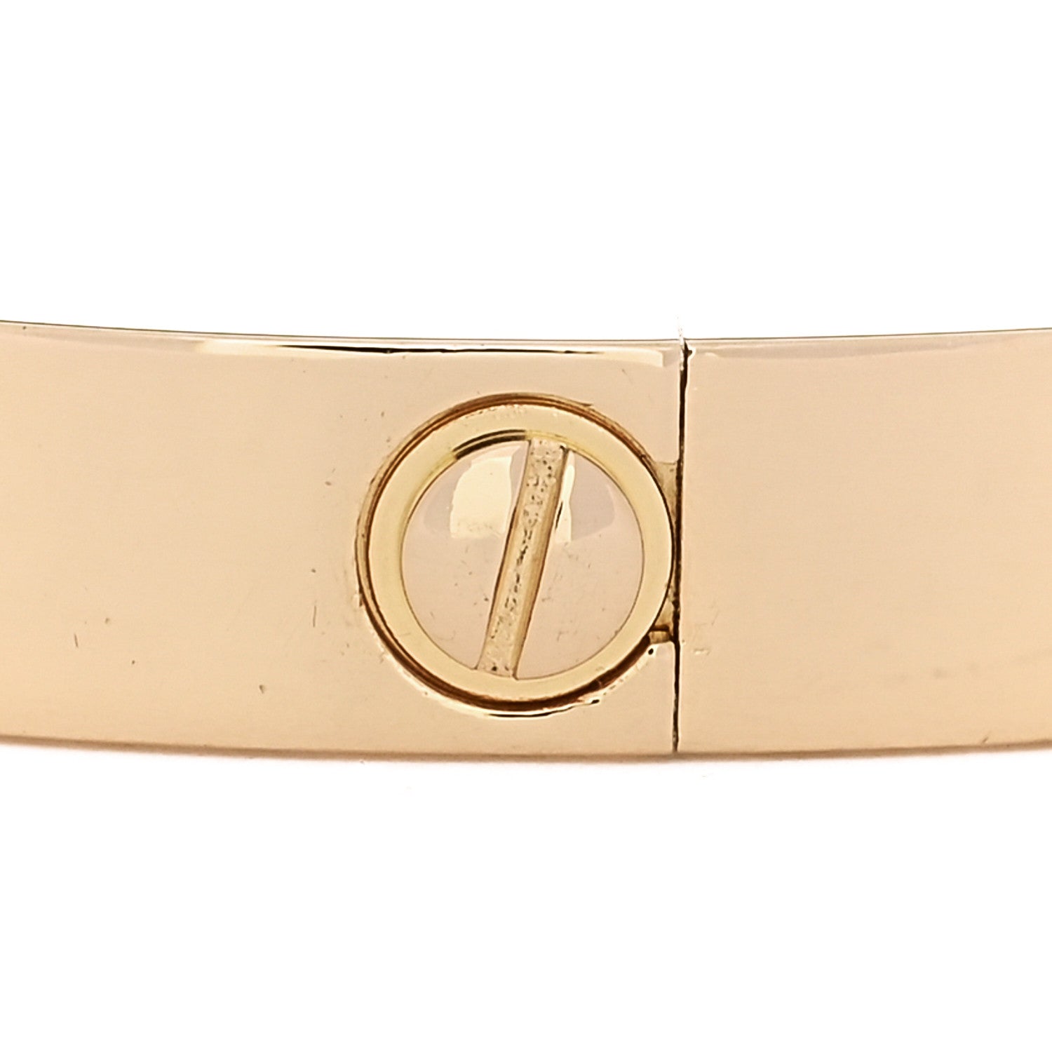 Cartier 18K Yellow Gold LOVE Bracelet 17 5 of 7