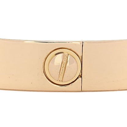 Cartier 18K Yellow Gold LOVE Bracelet 17 5 of 7
