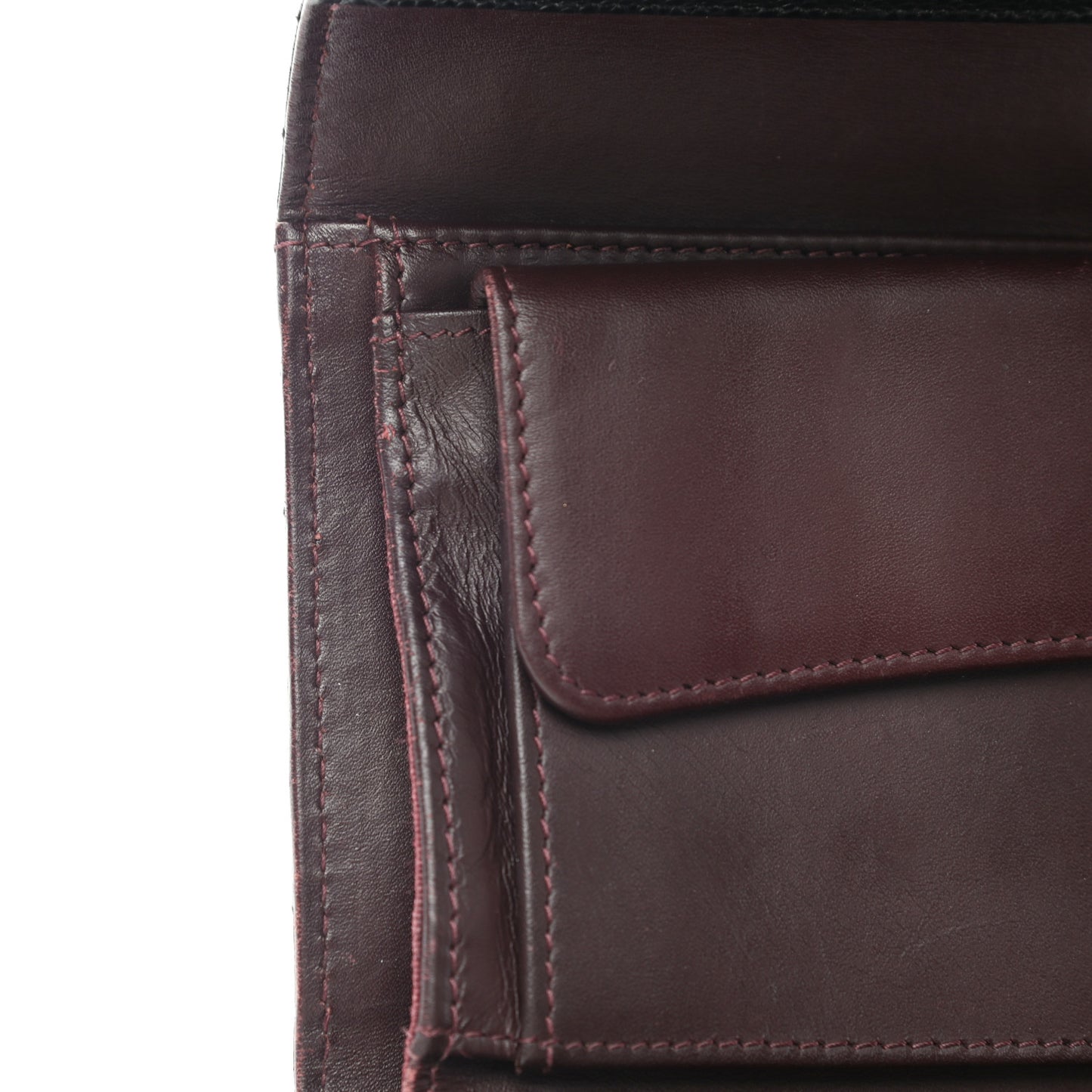 Caviar Quilted Large Flap Wallet Black