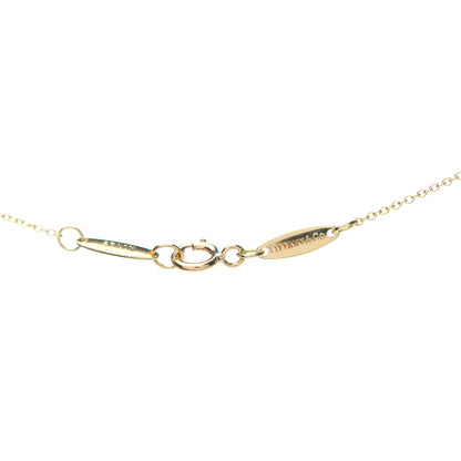 Tiffany 18K Yellow Gold 7mm Elsa Peretti Bean Pendant Necklace 5 of 5