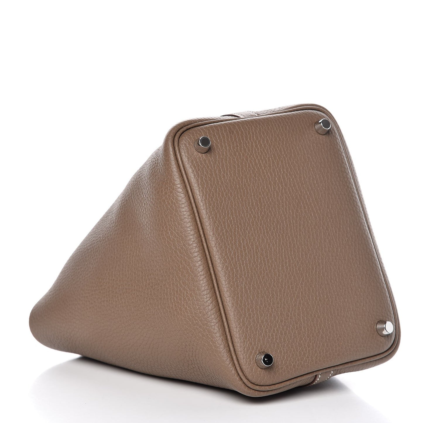 Taurillon Clemence Picotin Lock 18 PM Etoupe