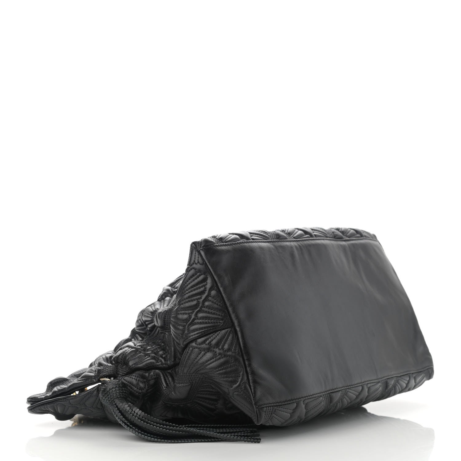 Chanel Calfskin Embroidered Ca D'Oro Tote Black 4 of 11