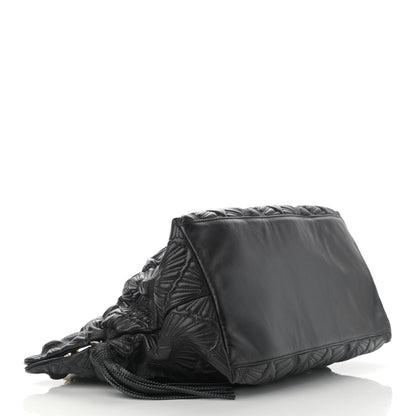 Chanel Calfskin Embroidered Ca D'Oro Tote Black 4 of 11