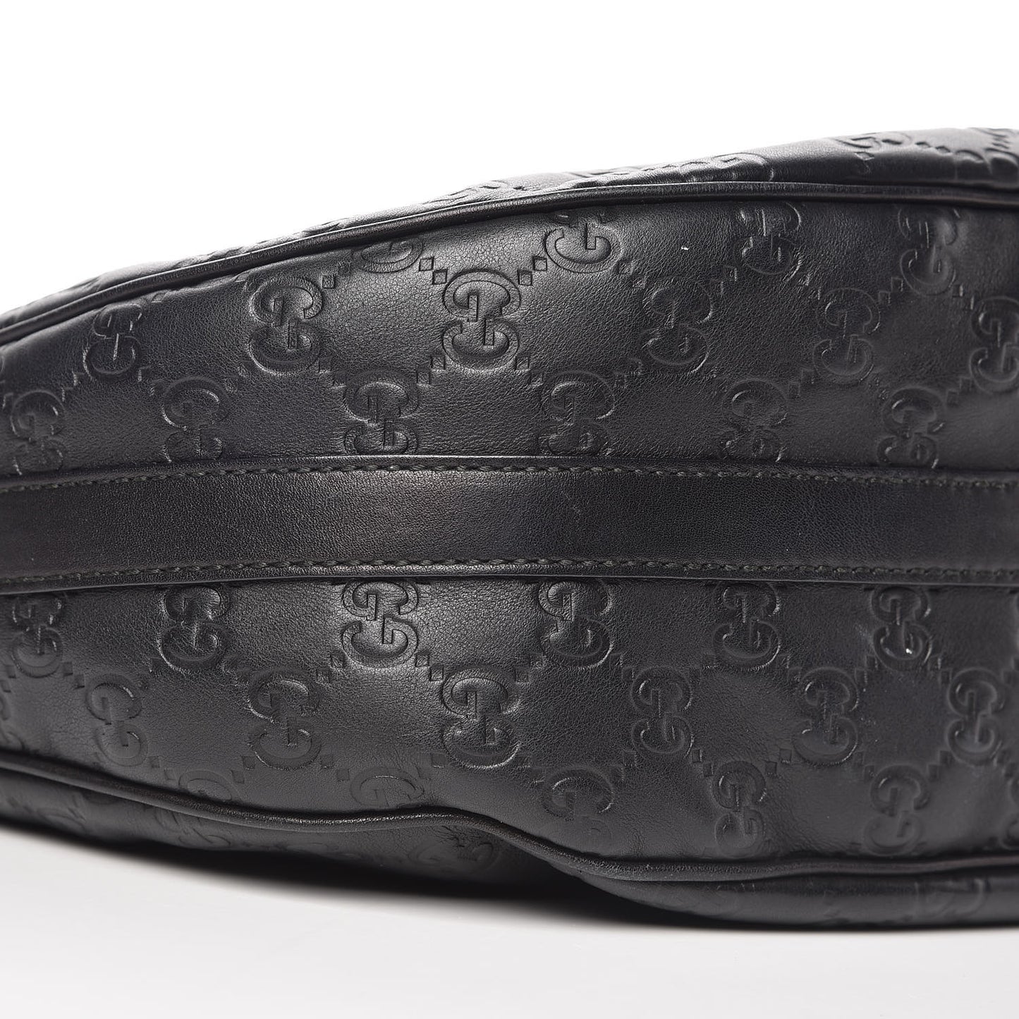 Guccissima Medium GG Twins Hobo Black