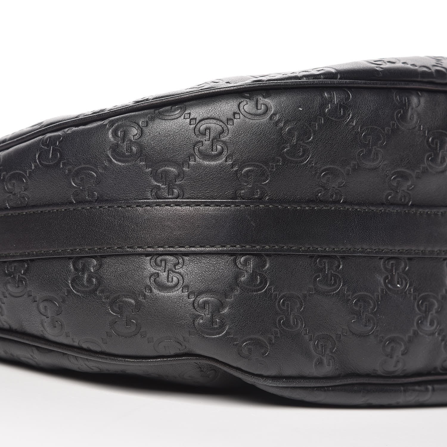 Gucci Guccissima Medium GG Twins Hobo Black 8 of 10