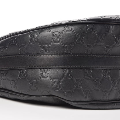 Gucci Guccissima Medium GG Twins Hobo Black 8 of 10