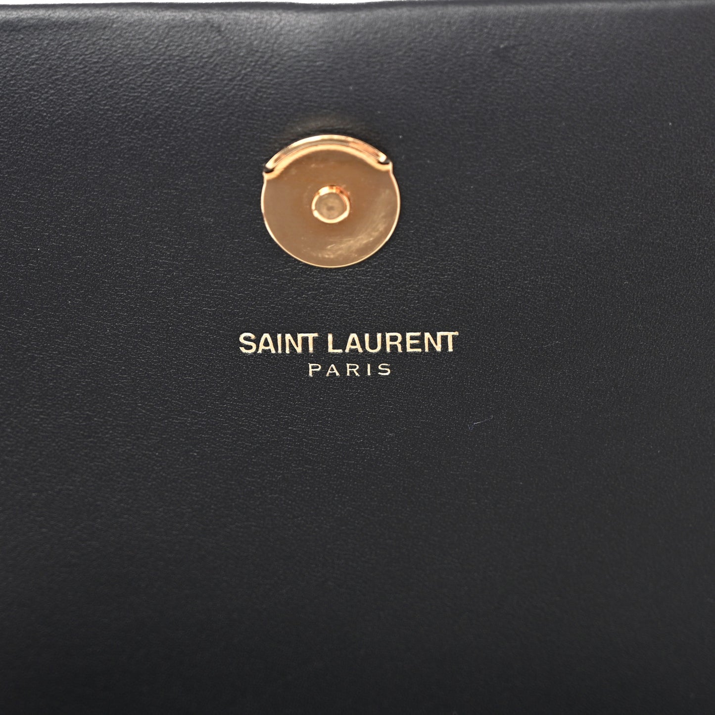 Smooth Calfskin Medium Classic Monogram Kate Tassel Satchel Black