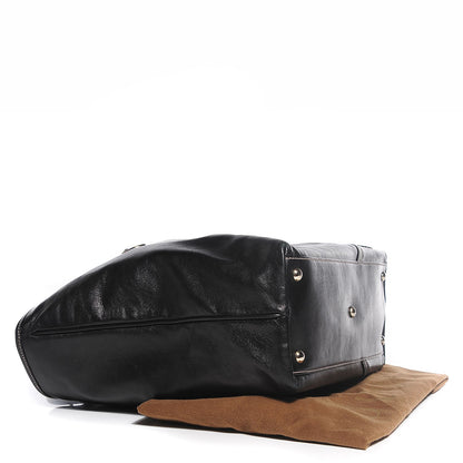 Gucci Leather Medium New Britt Tote Black 4 of 9