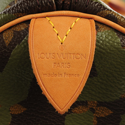 Louis Vuitton Monogram Graffiti Speedy 30 Kaki 7 of 8