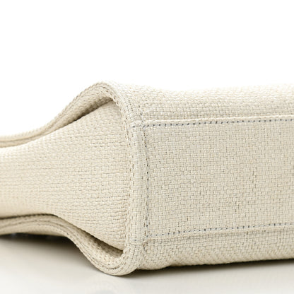 Chanel Mixed Fibers Mini Deauville Tote White 5 of 10