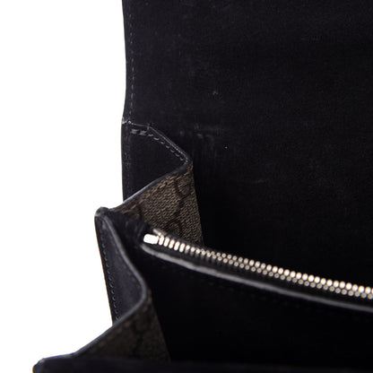 Gucci GG Supreme Monogram Medium Dionysus Shoulder Bag Black 10 of 13