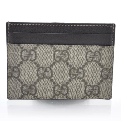 Gucci GG Plus Monogram Card Holder Beige Black 1 of 5