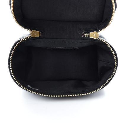 Chanel Caviar Quilted Mini Top Handle Vanity With Chain Black 5 of 11