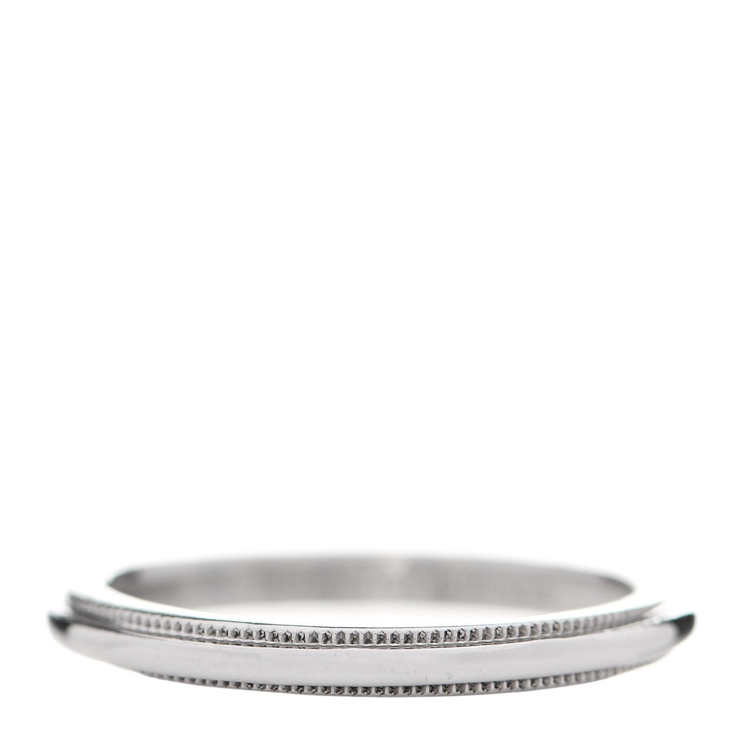 Platinum 2mm Milgrain Wedding Band Ring 48 4.5
