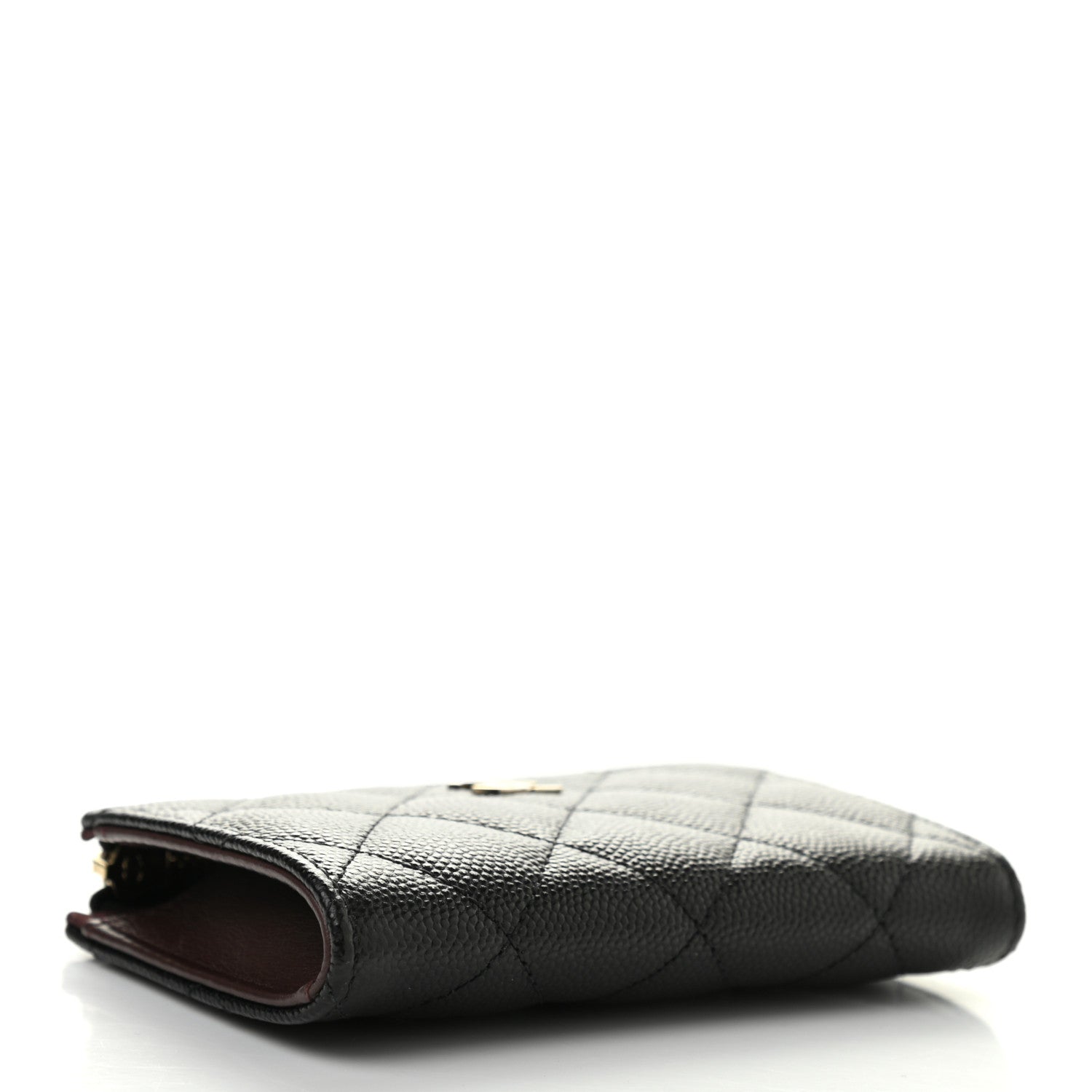 Chanel Caviar Quilted Zipped Key Holder Case Black 4 of 8