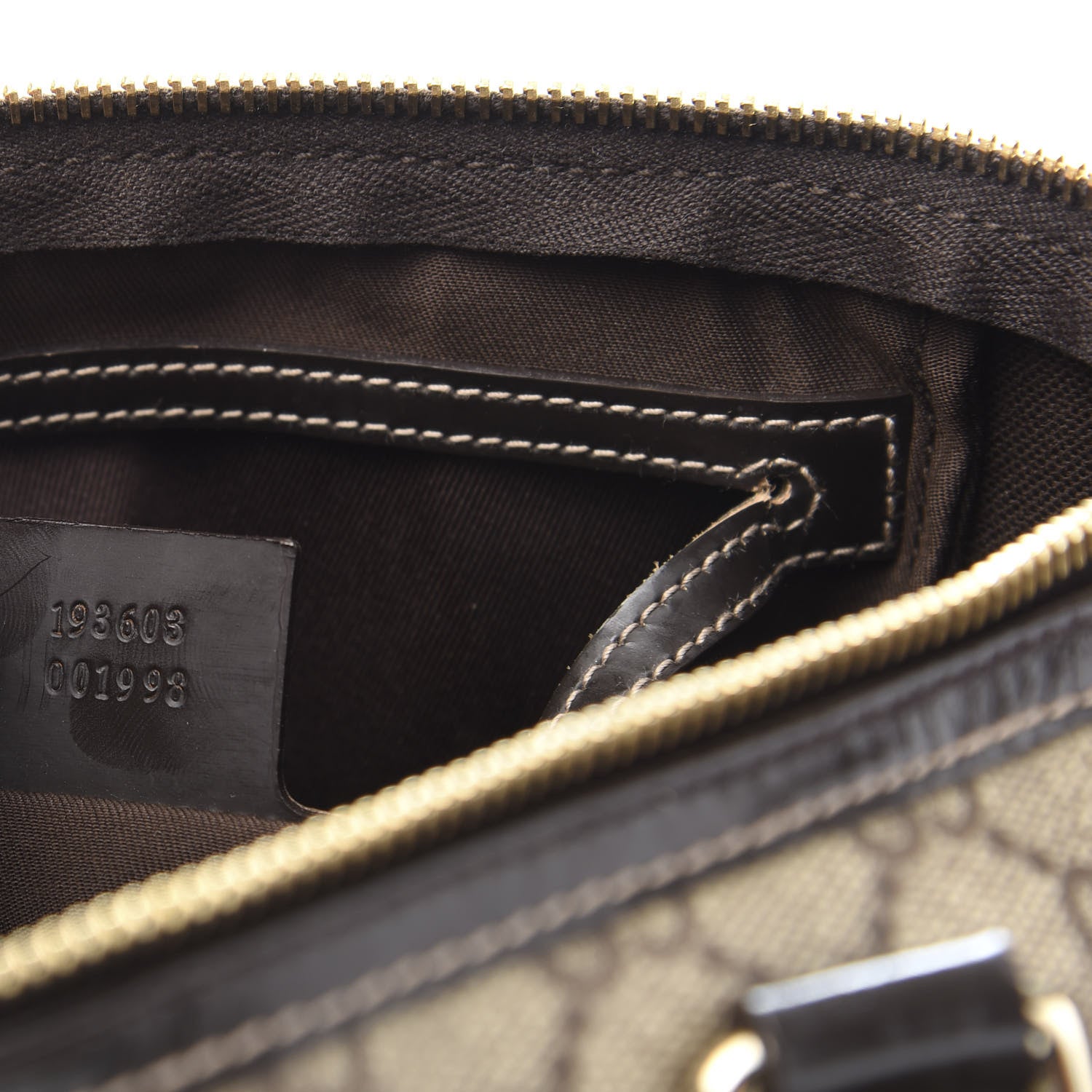Gucci GG Plus Monogram Medium Joy Boston Dark Brown 7 of 11