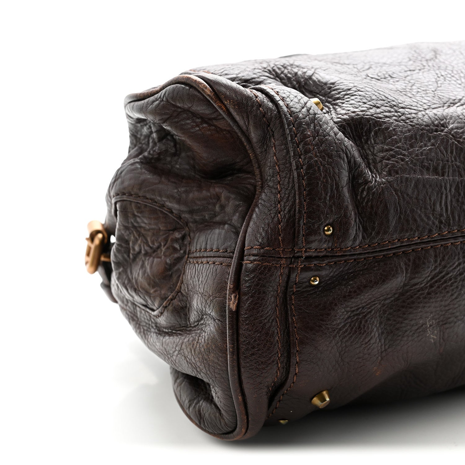 Chloe Calfskin Medium Paddington Satchel Brown 9 of 11