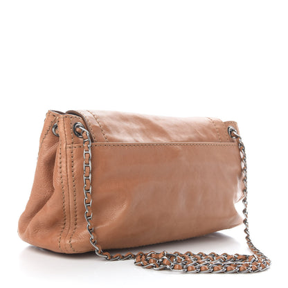 Prada Vitello Phenix Flap Chain Bag Brown 2 of 8
