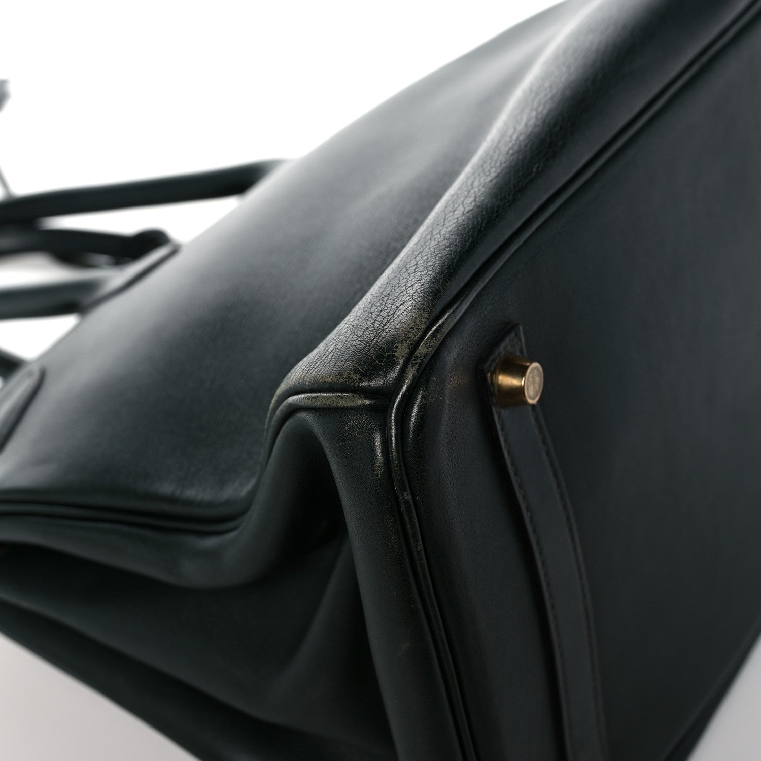 Hermes Gulliver Birkin 35 Vert Fonce 12 of 31
