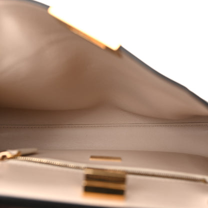 Fendi Vitello Tahiti Burro Bi-Color Medium Peekaboo Iconic Essentially Satchel Maya Camelia Confetto 5 of 11