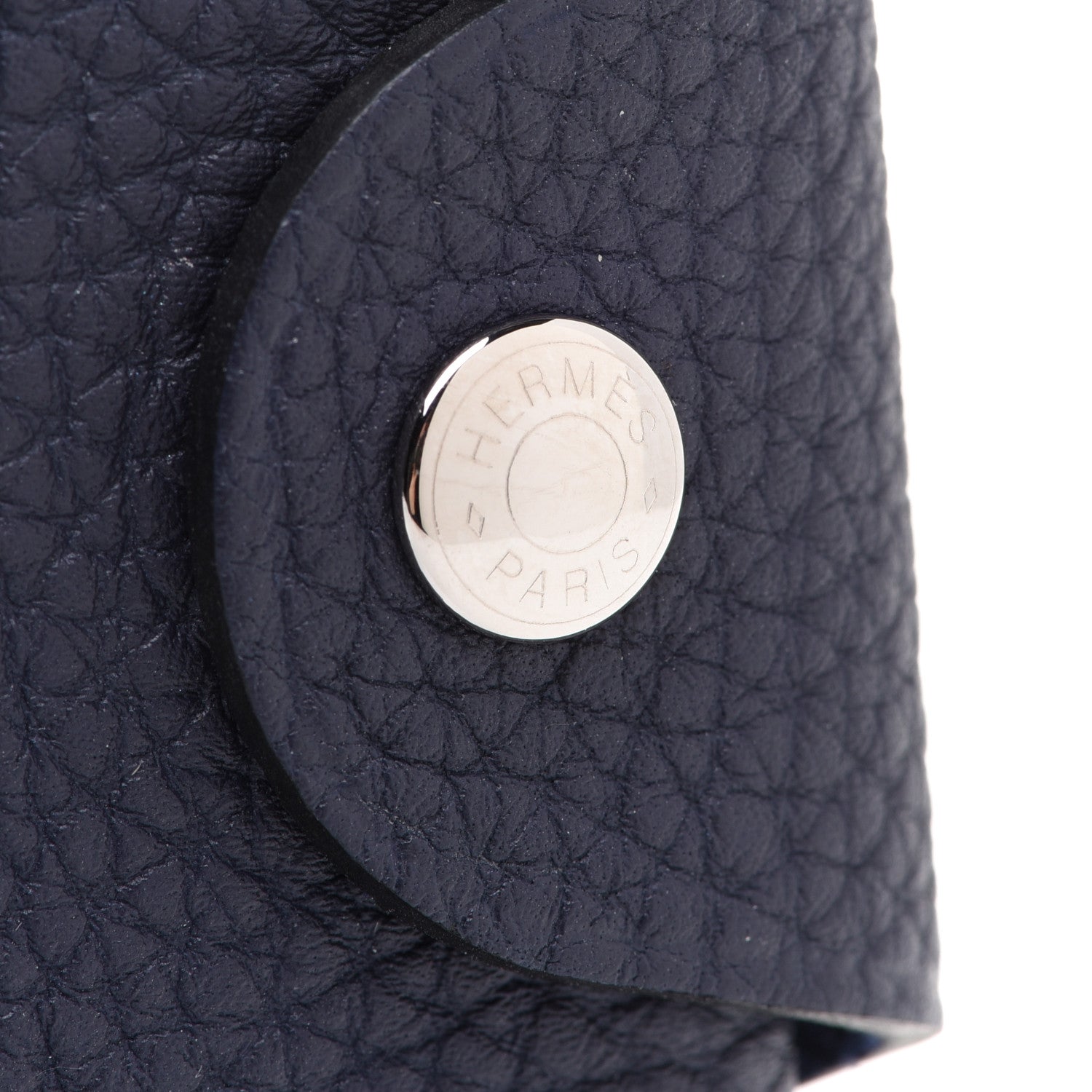 Hermes Togo Ulysse PM Notebook Cover Bleu Nuit 8 of 10