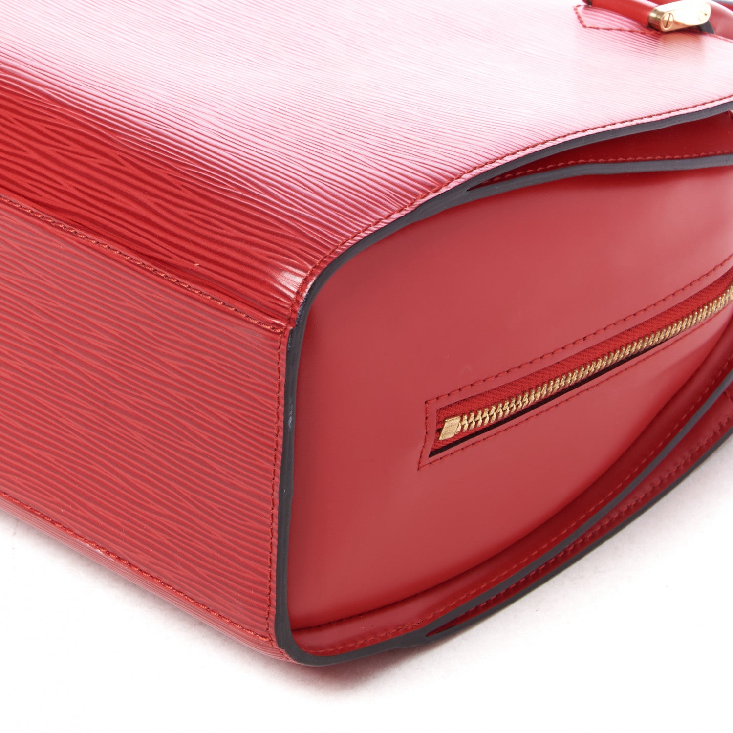 Louis Vuitton Epi Pont-Neuf Castillan Red 5 of 8