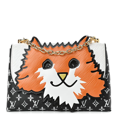 Louis Vuitton Epi Catogram Cat Bag Orange Black 1 of 9