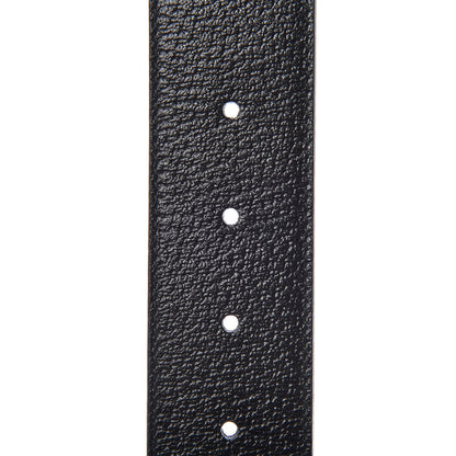 Gucci Textured Calfskin Double G 40mm Belt 115 46 Black 5 of 6
