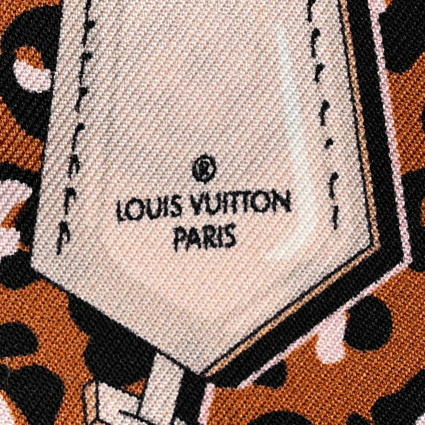 Silk Monogram Wild At Heart BB Bandeau Cream